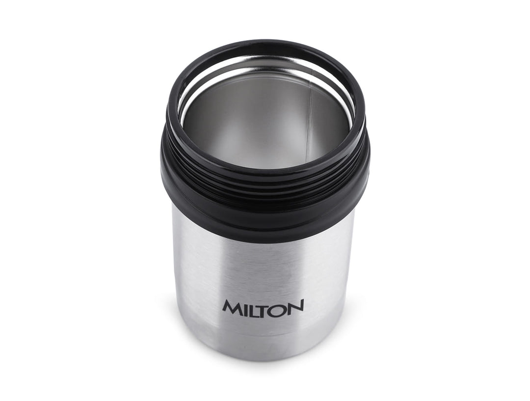 Thermosteel Flip Lid Milton Thermosteel Bottle 350ml Silver Milton