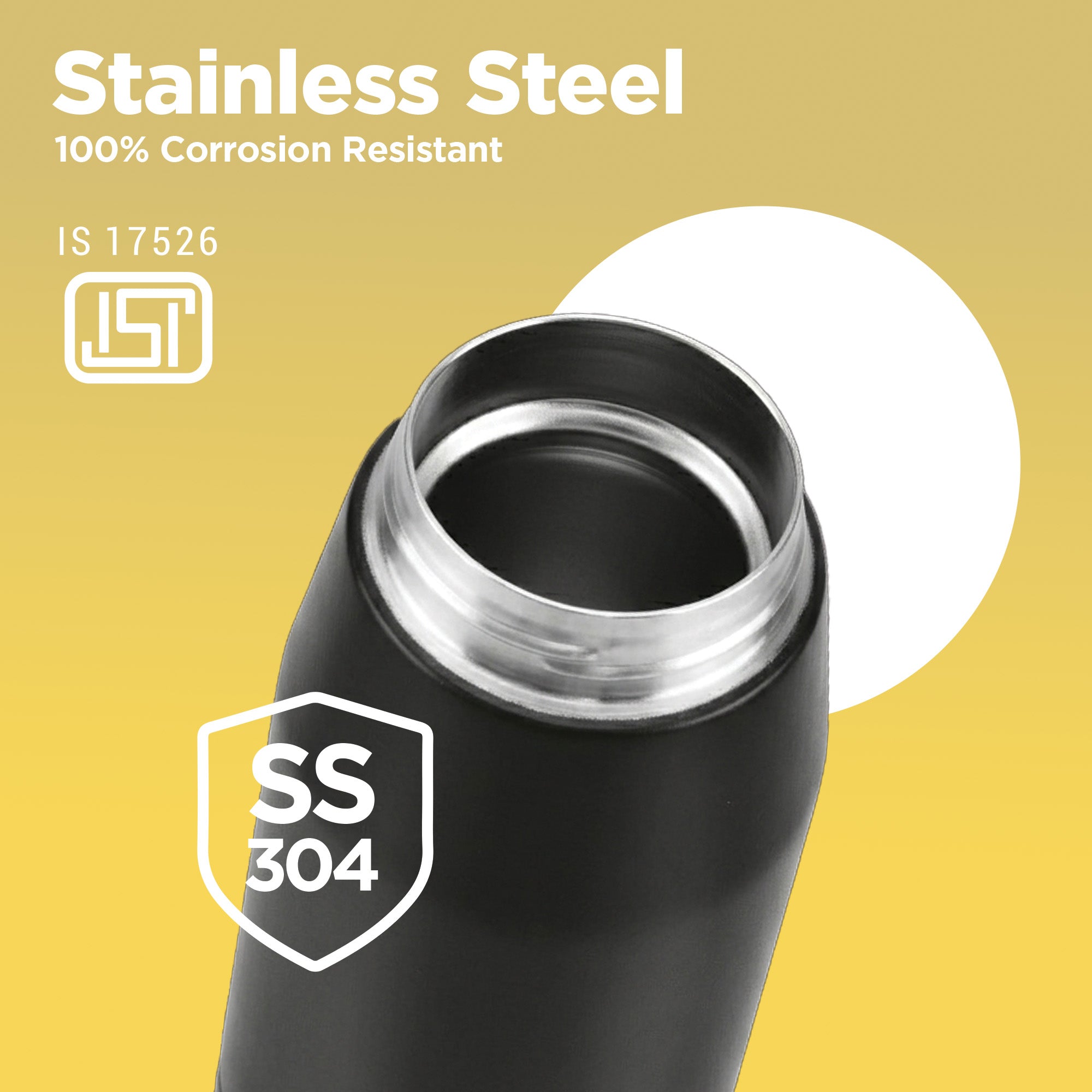Sports Sparkle UV Printing Thermosteel Bottle - Chennai Super Kings (CSK) - Milton
