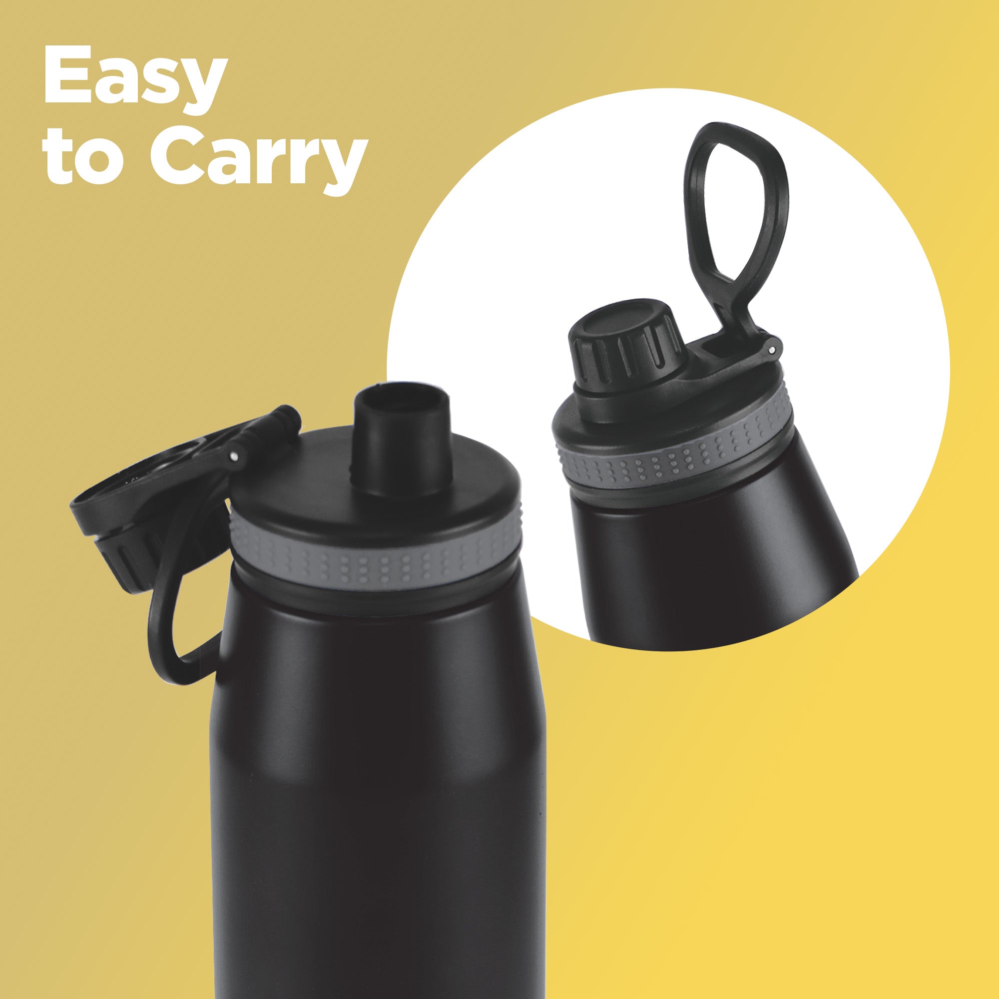 Sports Sparkle UV Printing Thermosteel Bottle - Chennai Super Kings (CSK) - Milton