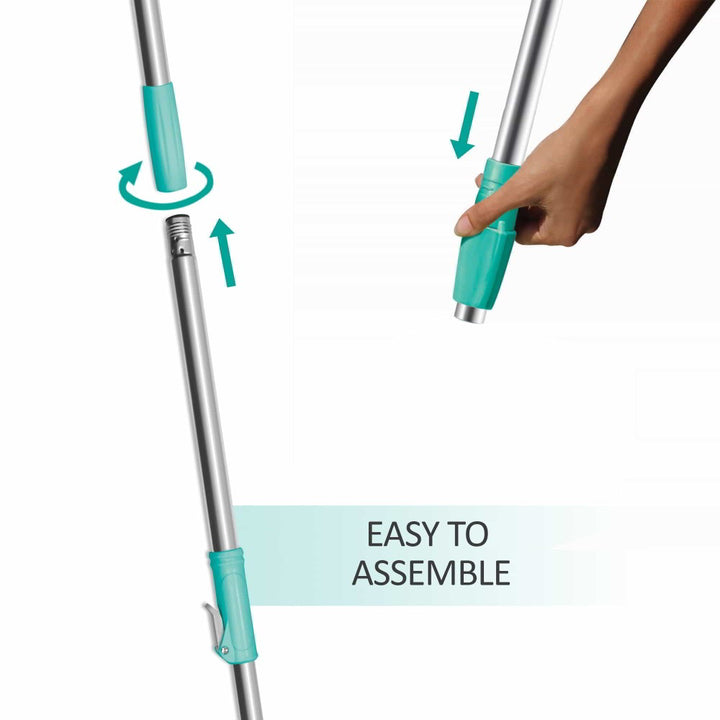Spin Mop Rod With Mop Refill (Spotzero by Milton)