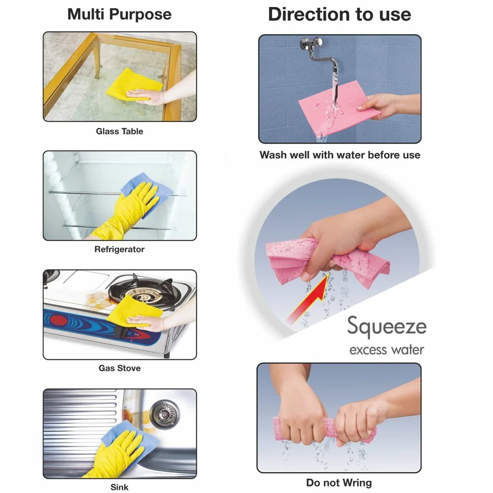 Classic Spin Mop Kitchen Cleaning Combo (Spotzero by Milton)
