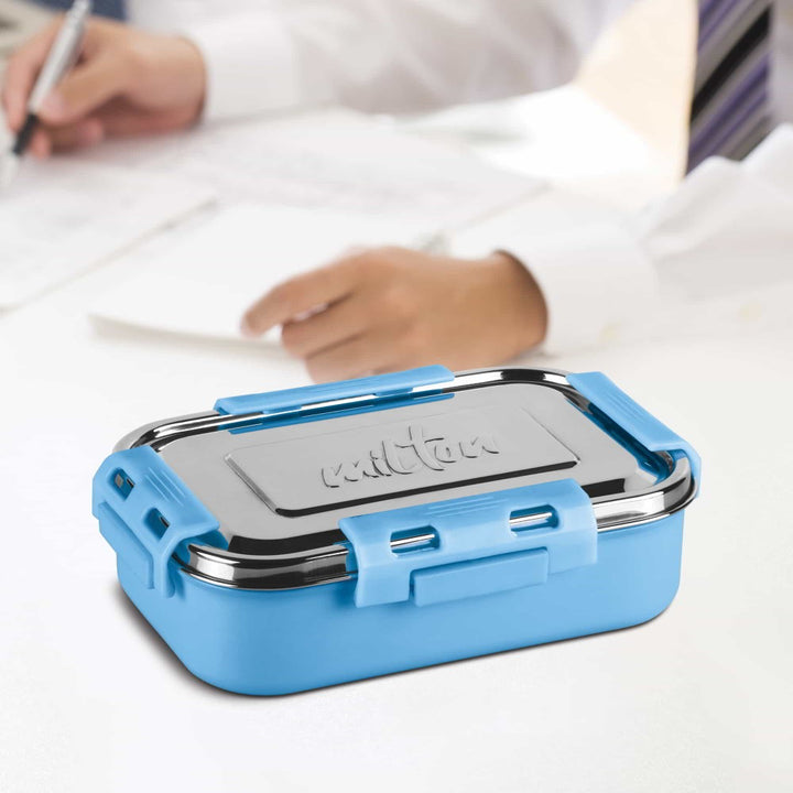 Steel Flat Lunchbox