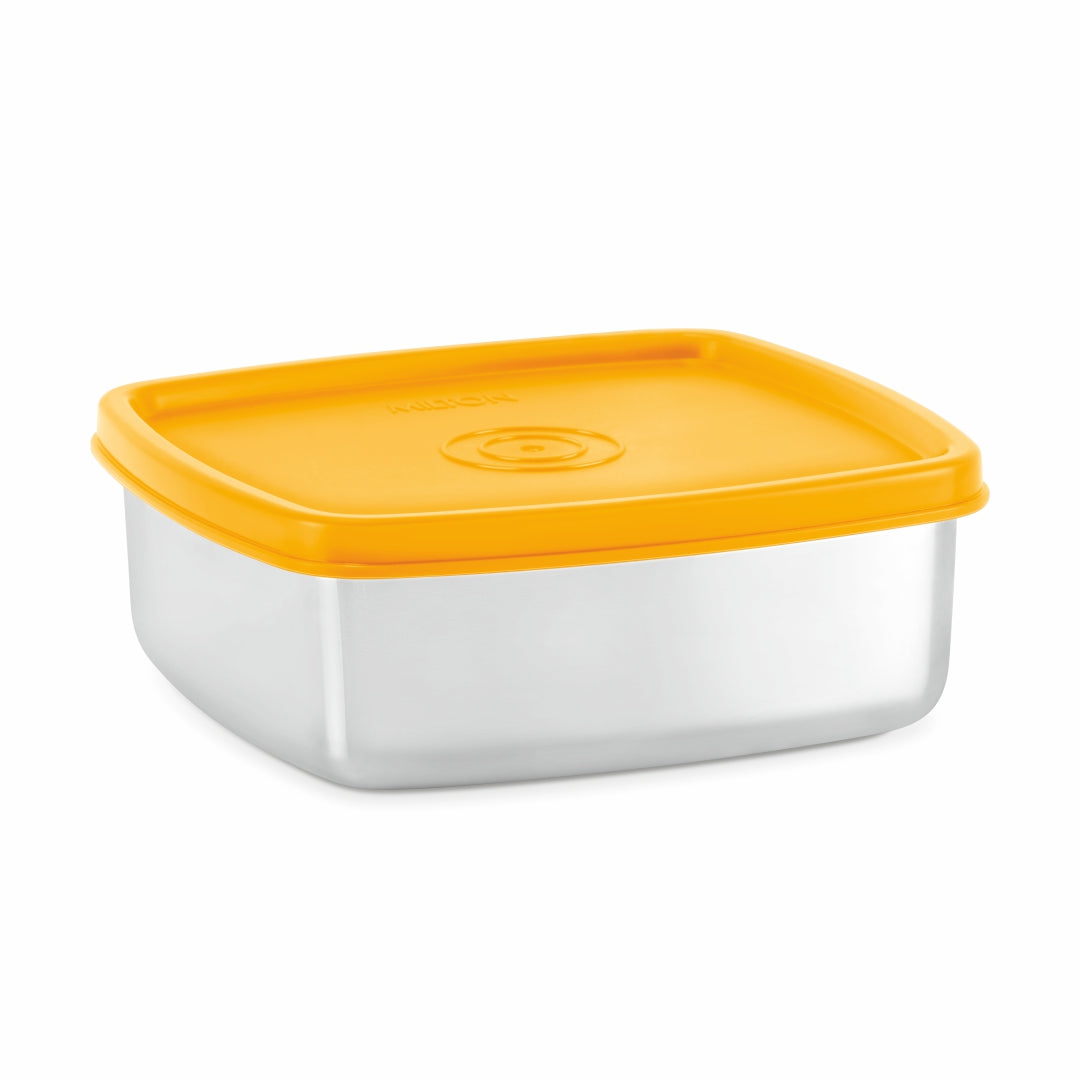 Yellow Steel Pro Rectangular Containers by Milton