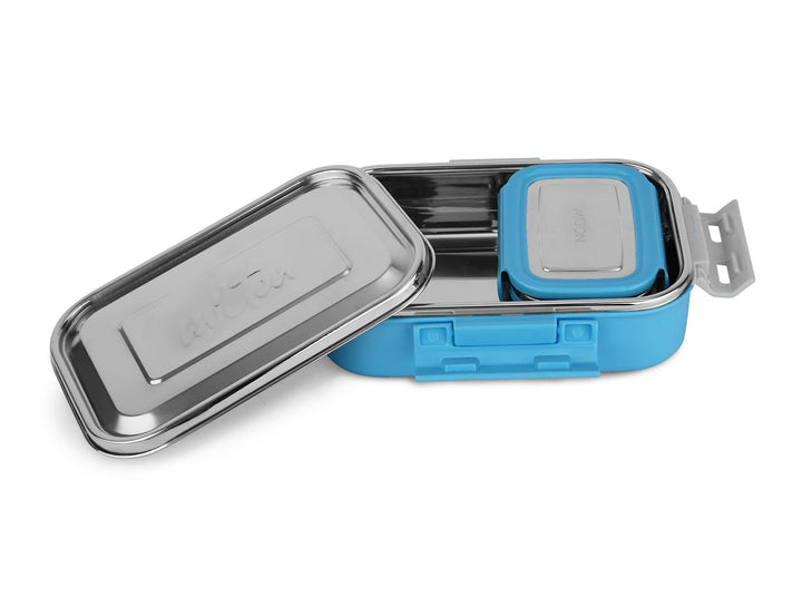 Steel Flat Lunchbox Milton