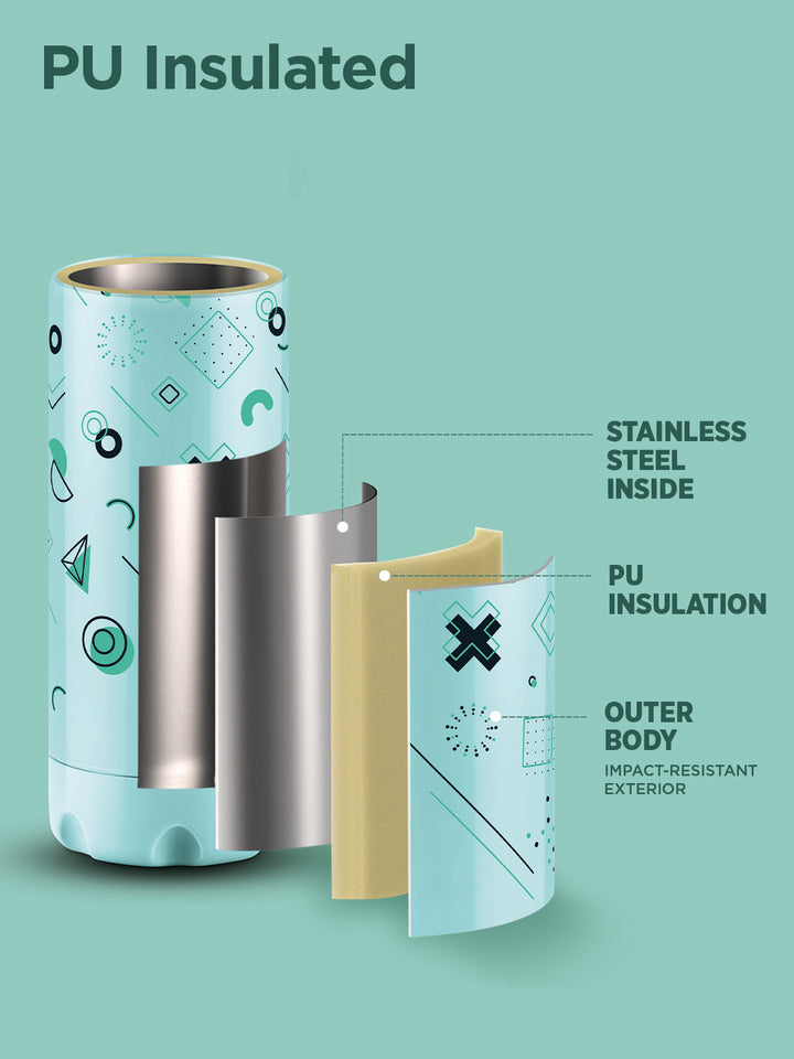 Steel Linear Insulated Water Bottle (Milton)