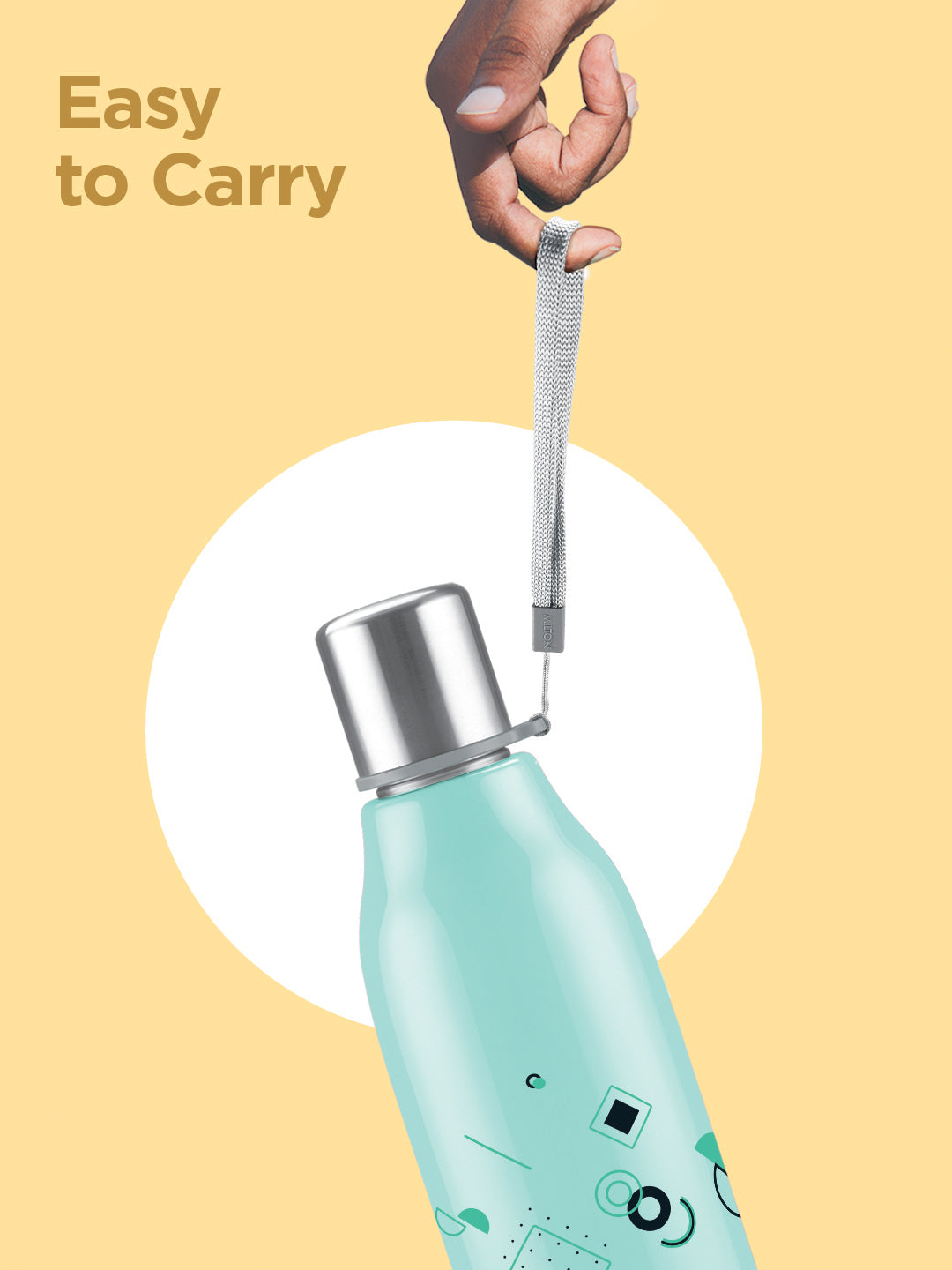 Steel Linear Insulated Water Bottle (Milton)