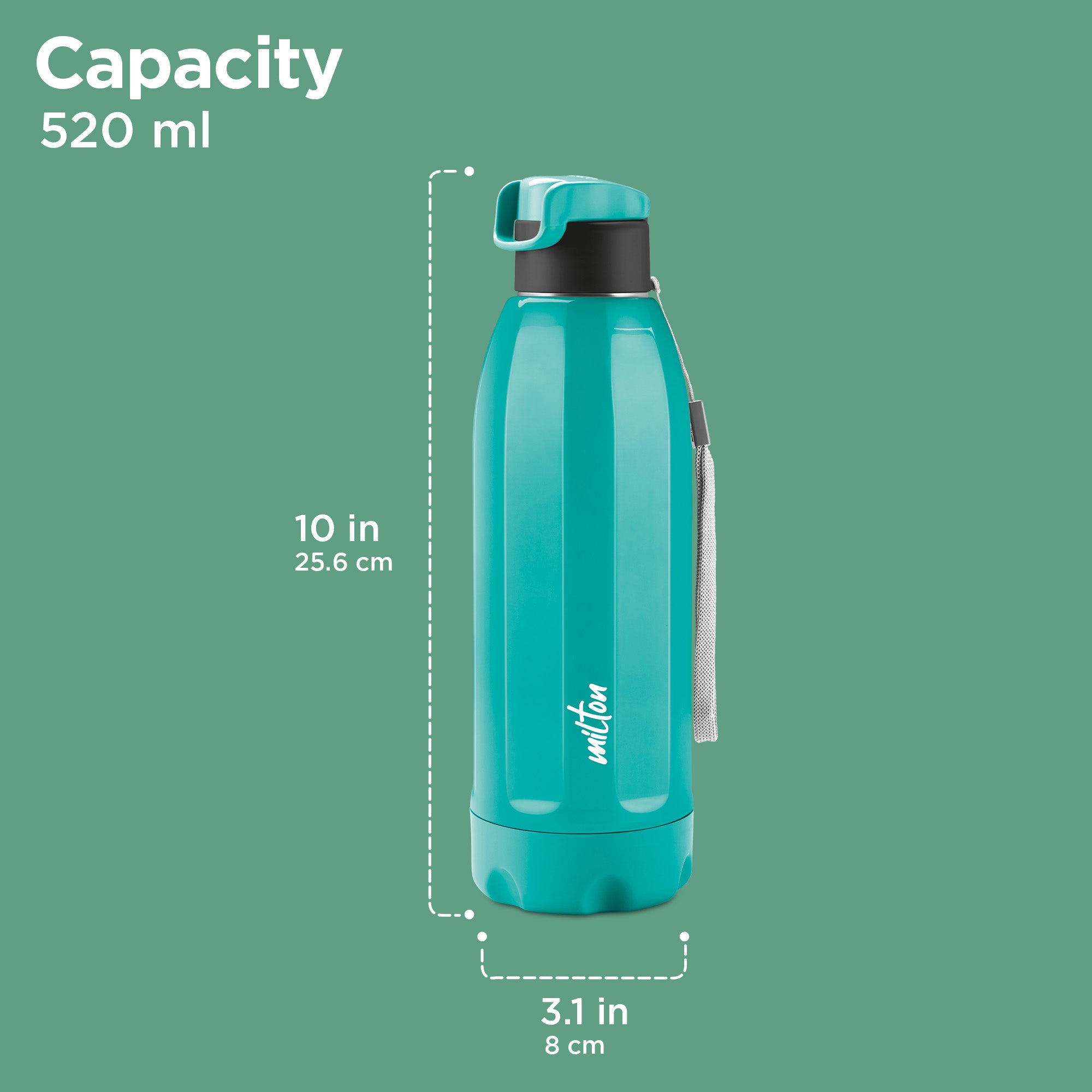 Steel Meridian Insulated Water Bottle (Milton)