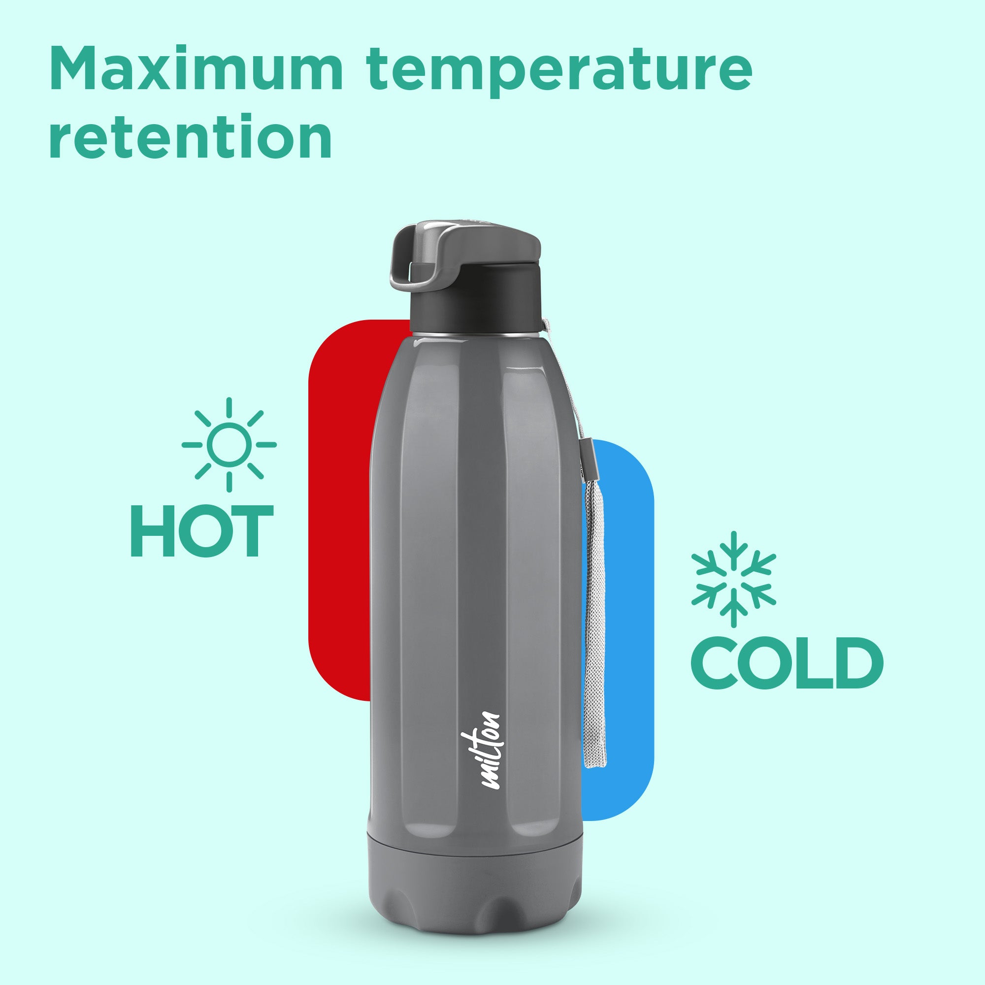 Steel Meridian Insulated Water Bottle (Milton)