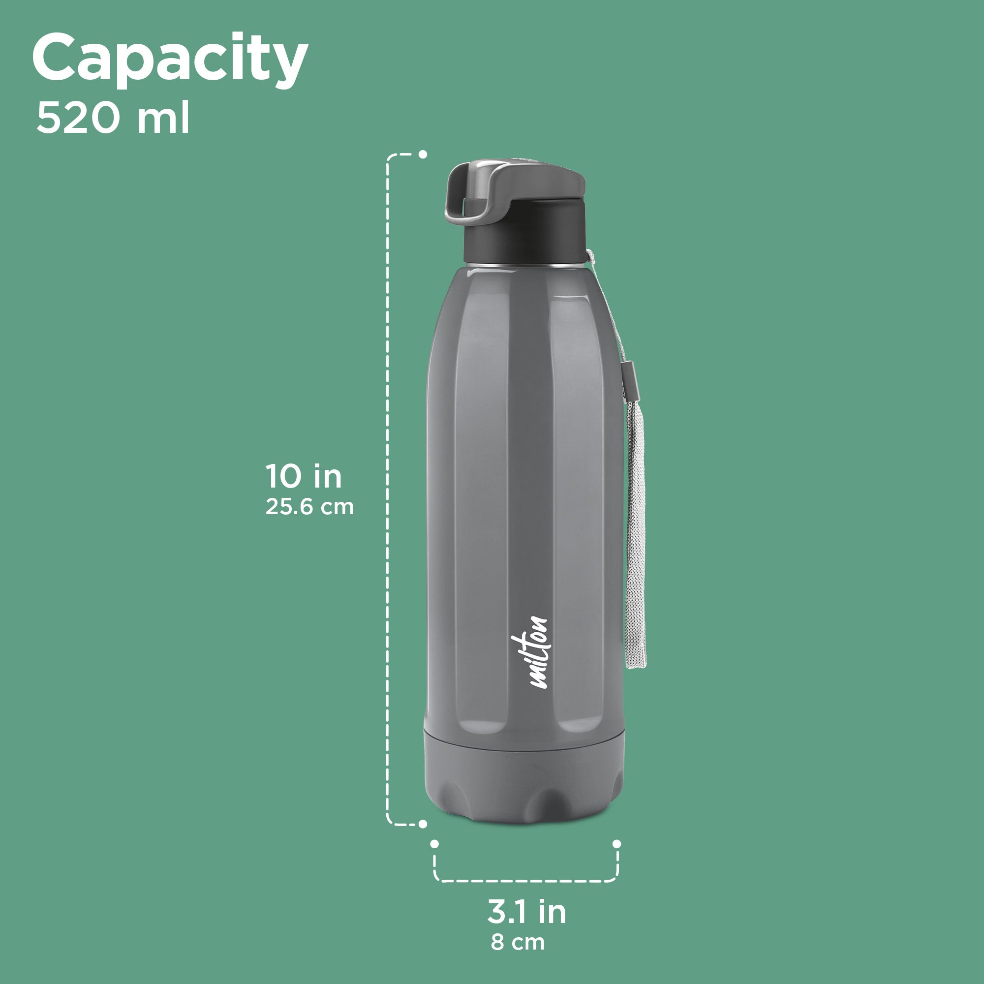 Steel Meridian Insulated Water Bottle (Milton)