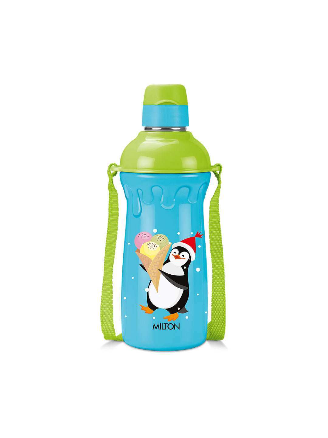 Steel Scholar Water Bottle (Milton) - 390 ml / Green