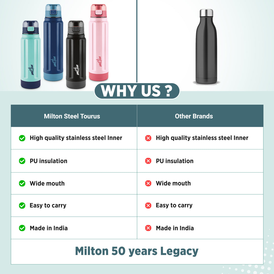 Steel Taurus Water Bottle (Milton)