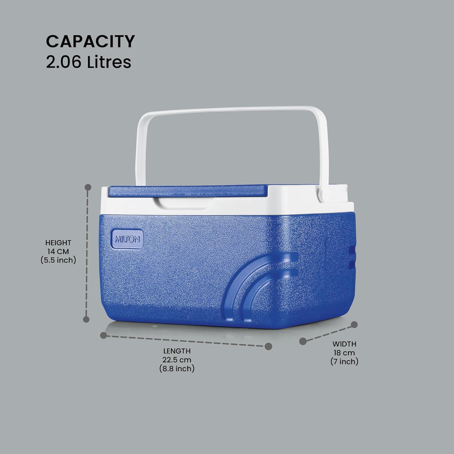 Super Chill 8 Ice Pail, 7.4 litres, Blue (Milton)