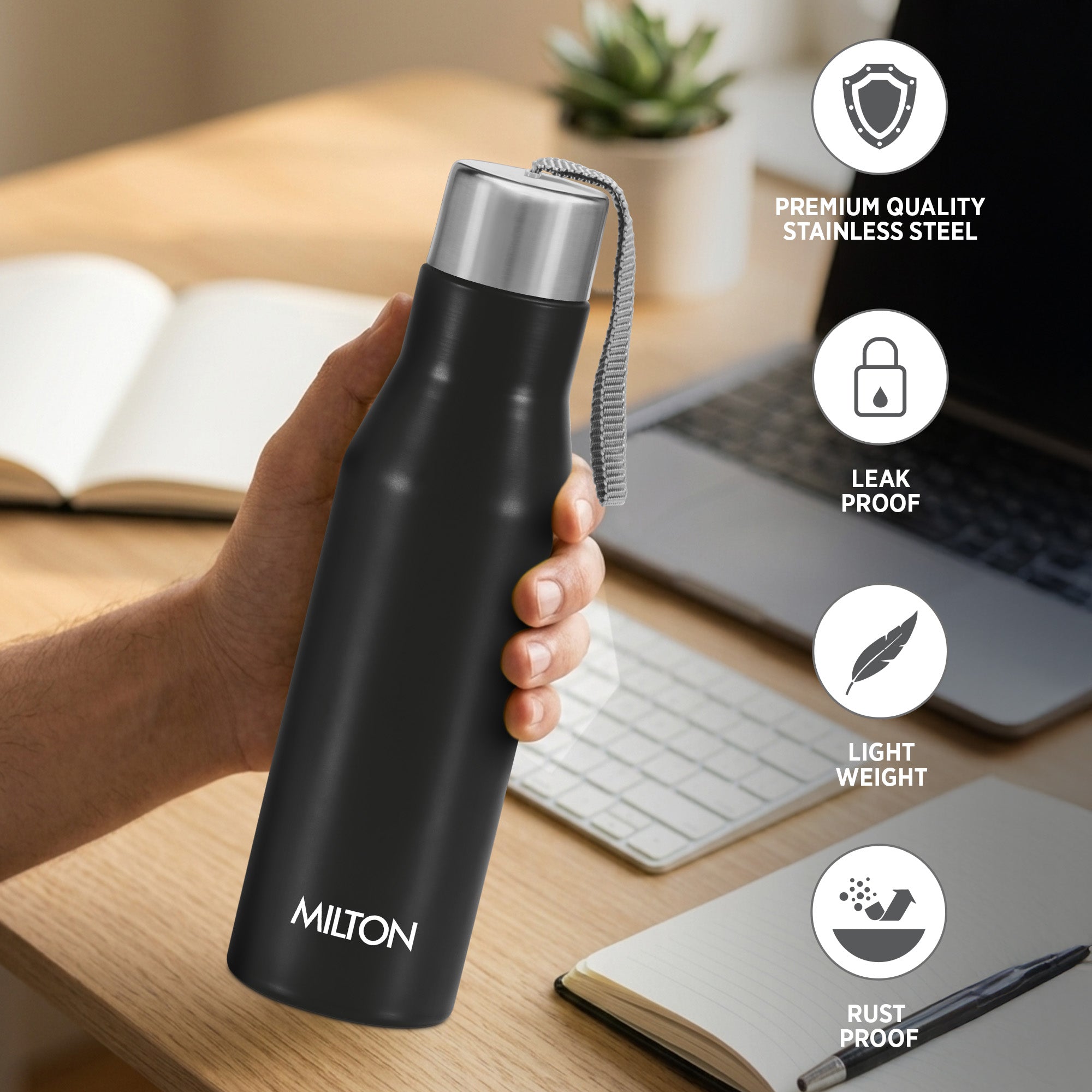 Super Stainless Steel Bottle (Milton)