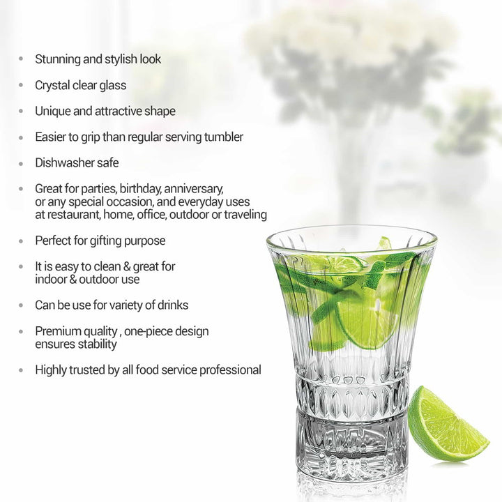 Turret Water Tumbler Features