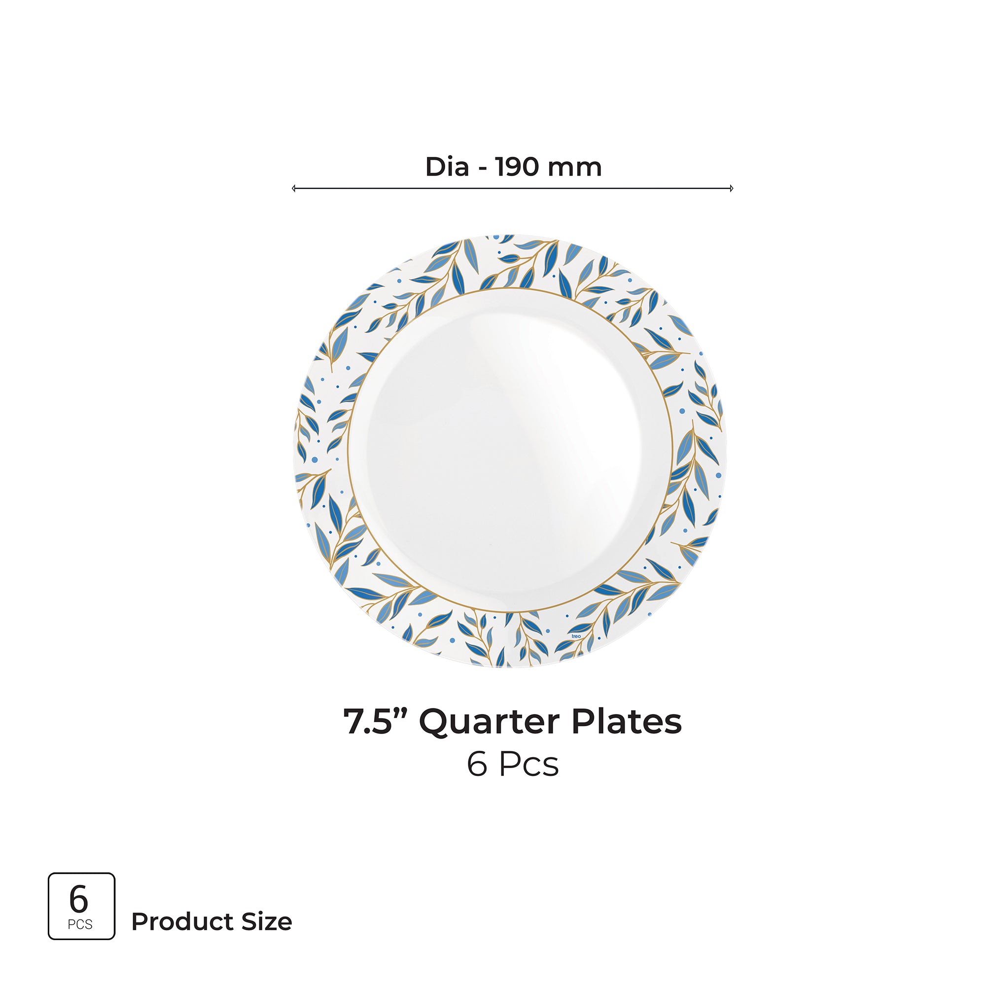 Terrana Collection Plate Set - HELENA (Treo by Milton)