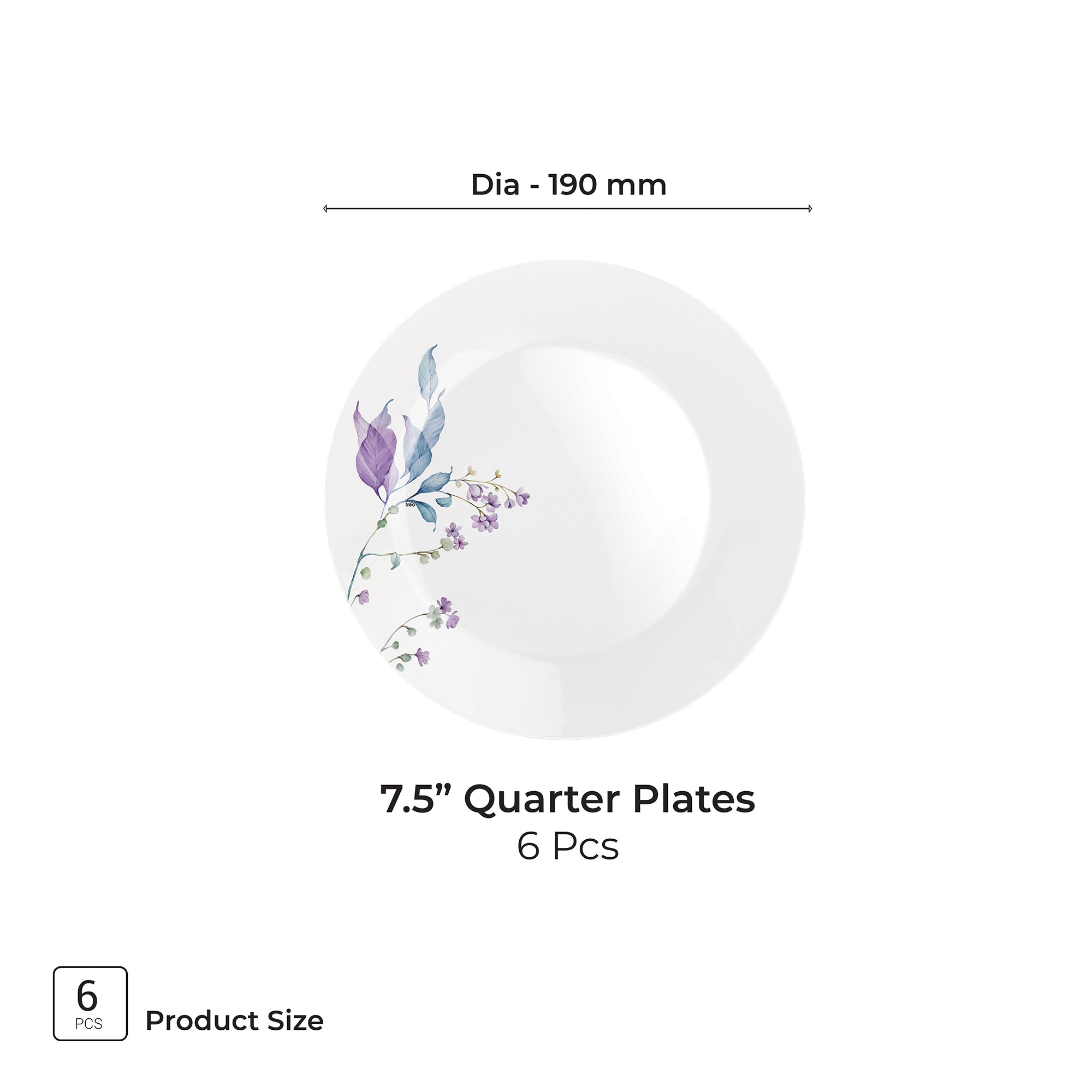 Terrana Collection Plate Set - SERENA (Treo by Milton)