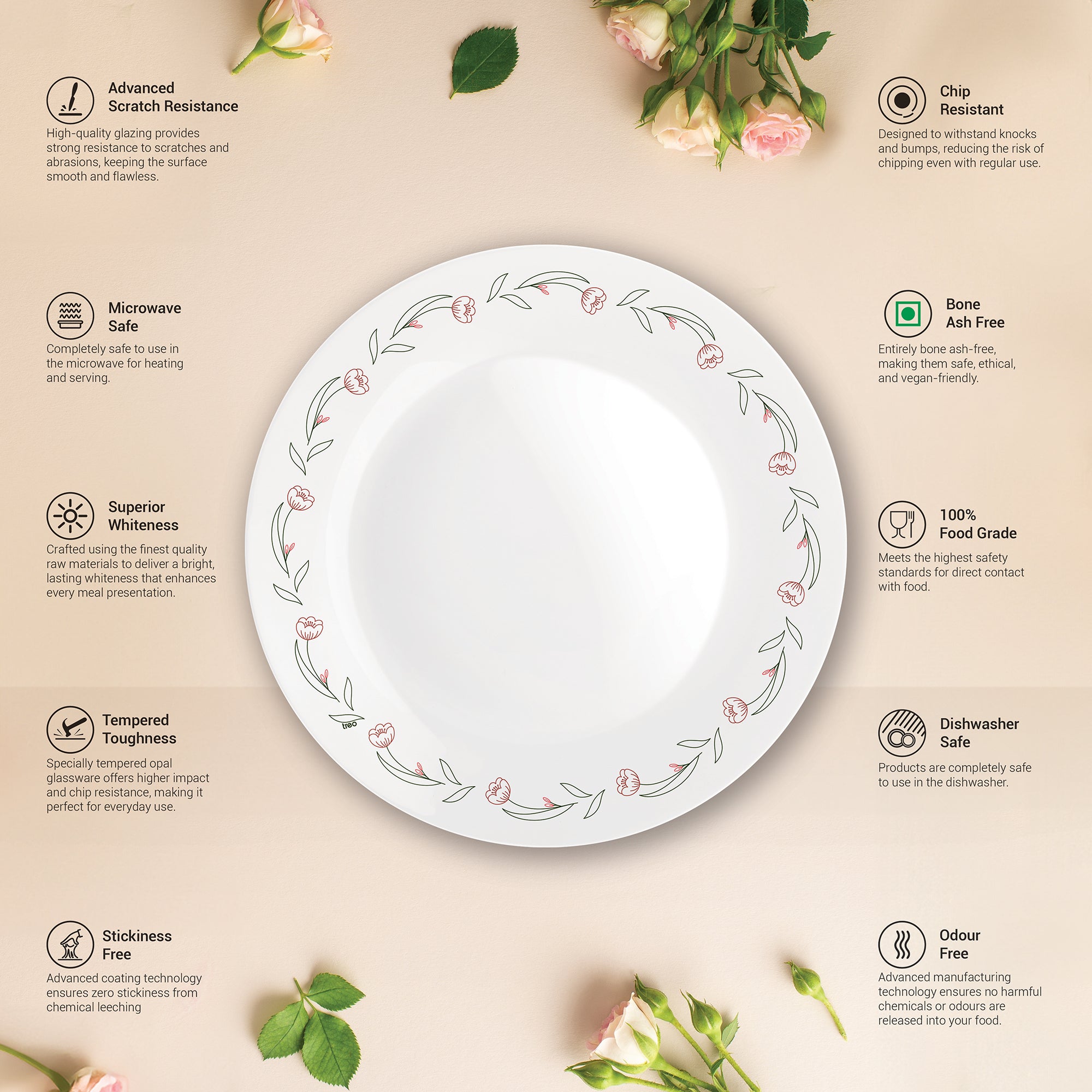 Terrana Collection Dinner Set - FIORA