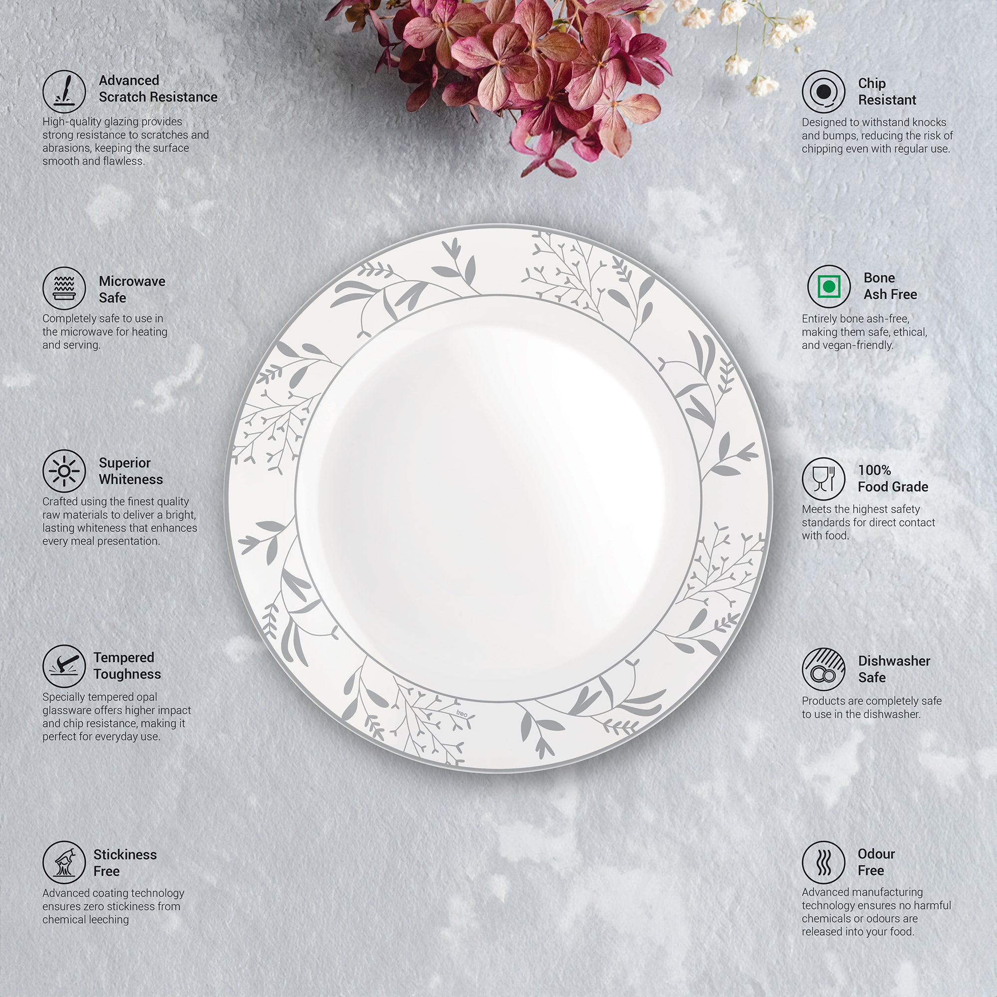 Terrana Collection Dinner Set - HAZEL