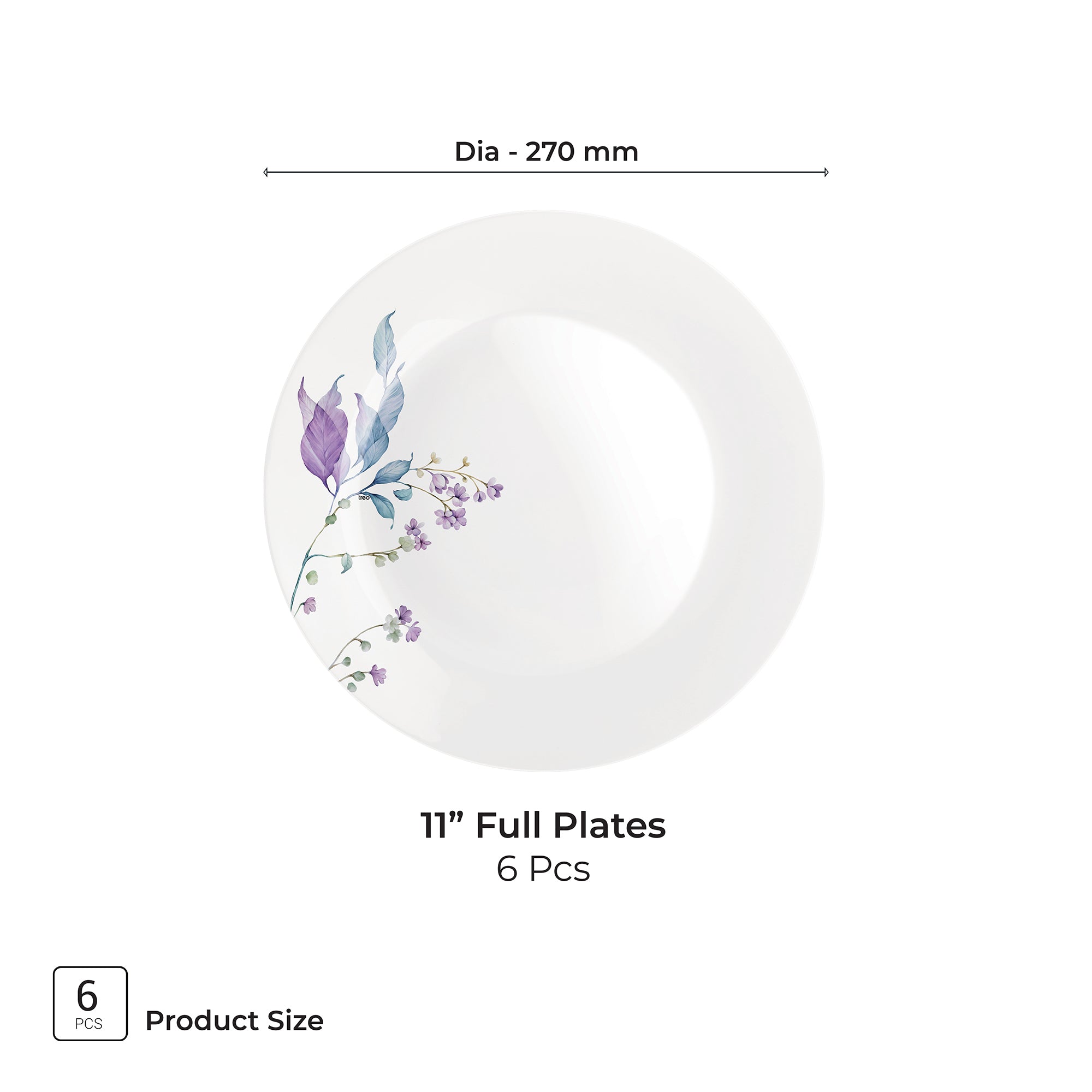Terrana Collection Plate Set - SERENA (Treo by Milton)