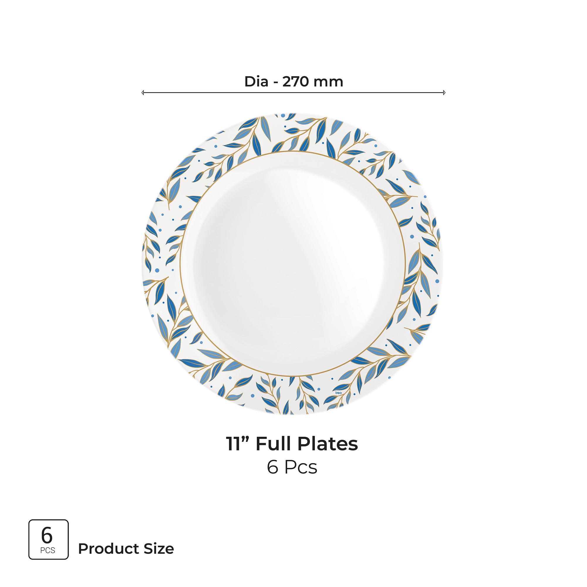 Terrana Collection Plate Set - HELENA (Treo by Milton)
