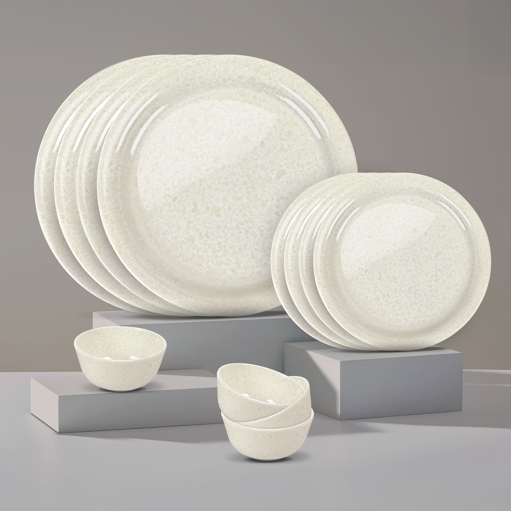 Lissome Dinner Set - Terrosoivory (Melamine)