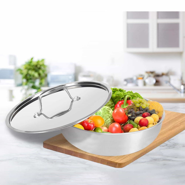 Tasla With Lid - Triply (Milton Procook)