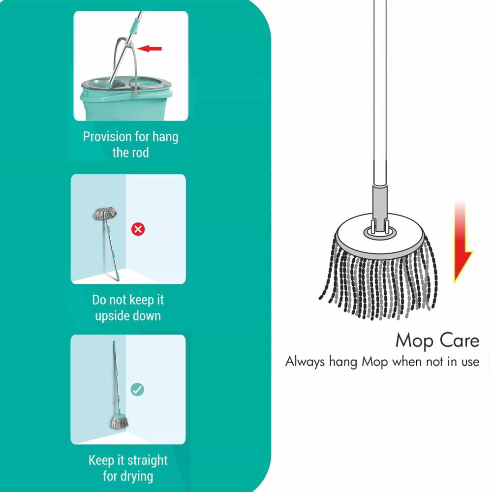 Twin Star SS Spin Mop