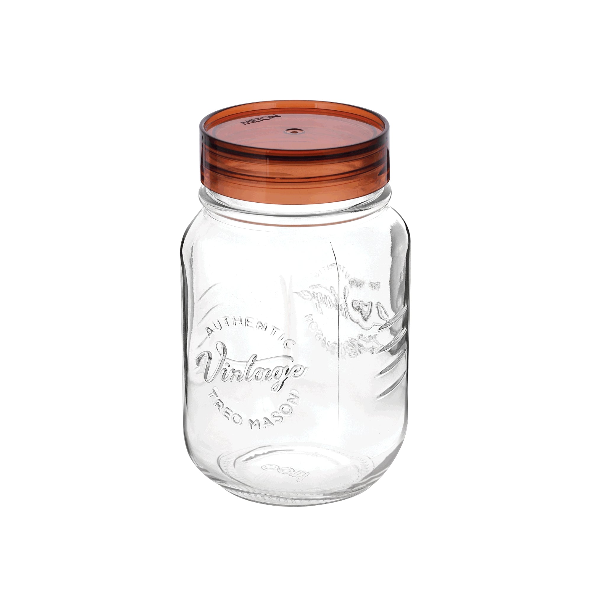 Vintage Glass Jar With Lid  (Treo by Milton)