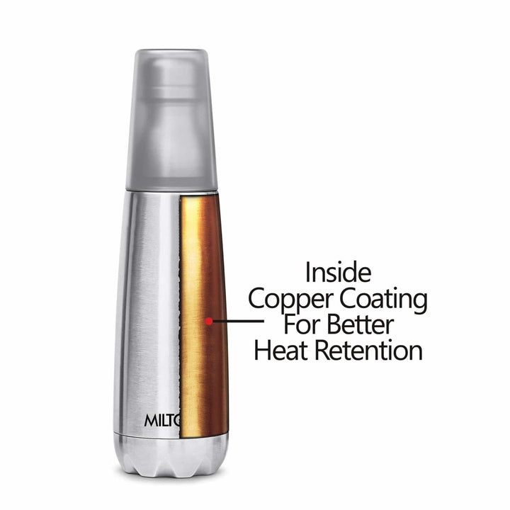 Buy Milton Vertex Thermosteel Bottle With Tumbler