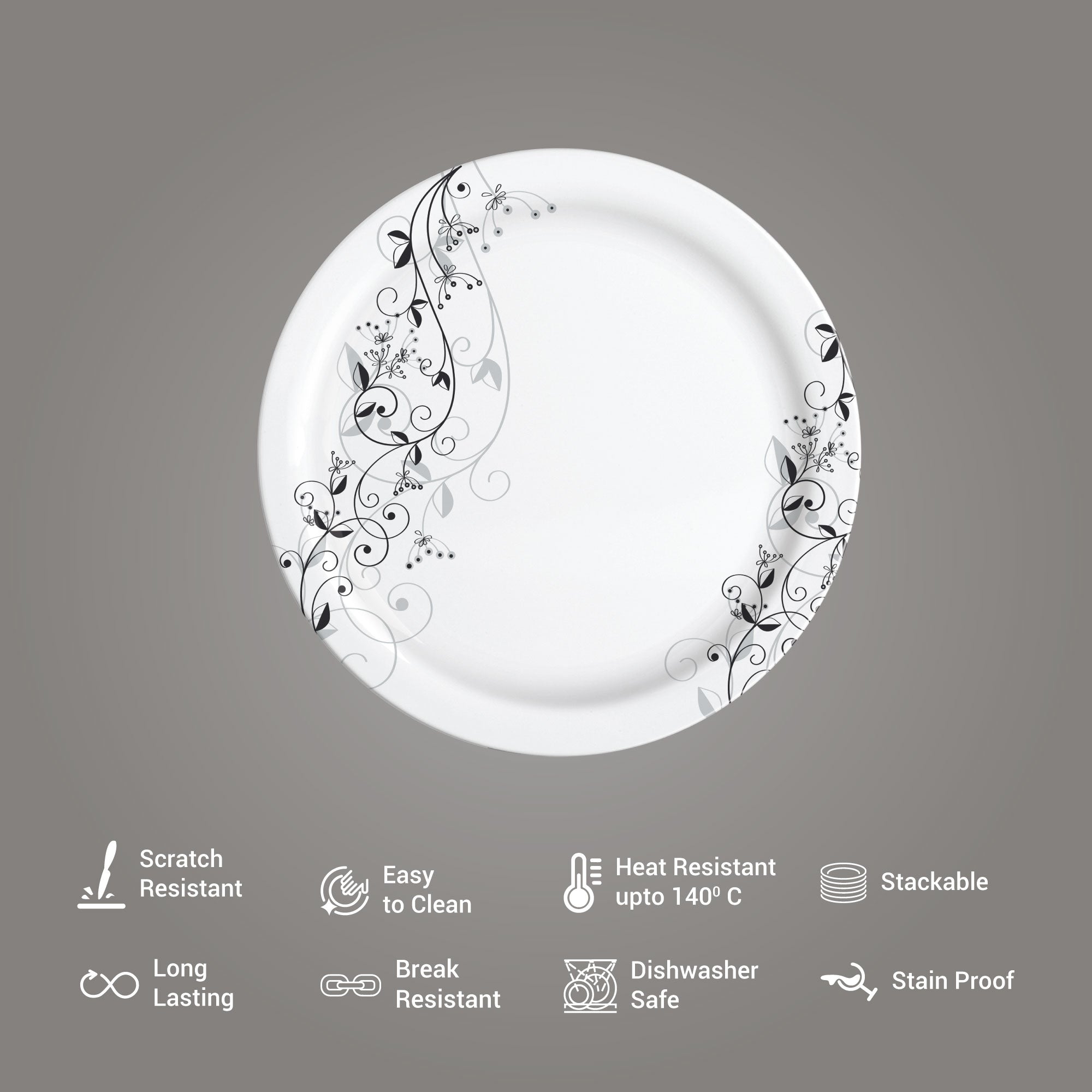 Lissome Dinner Set - Vine (Melamine)