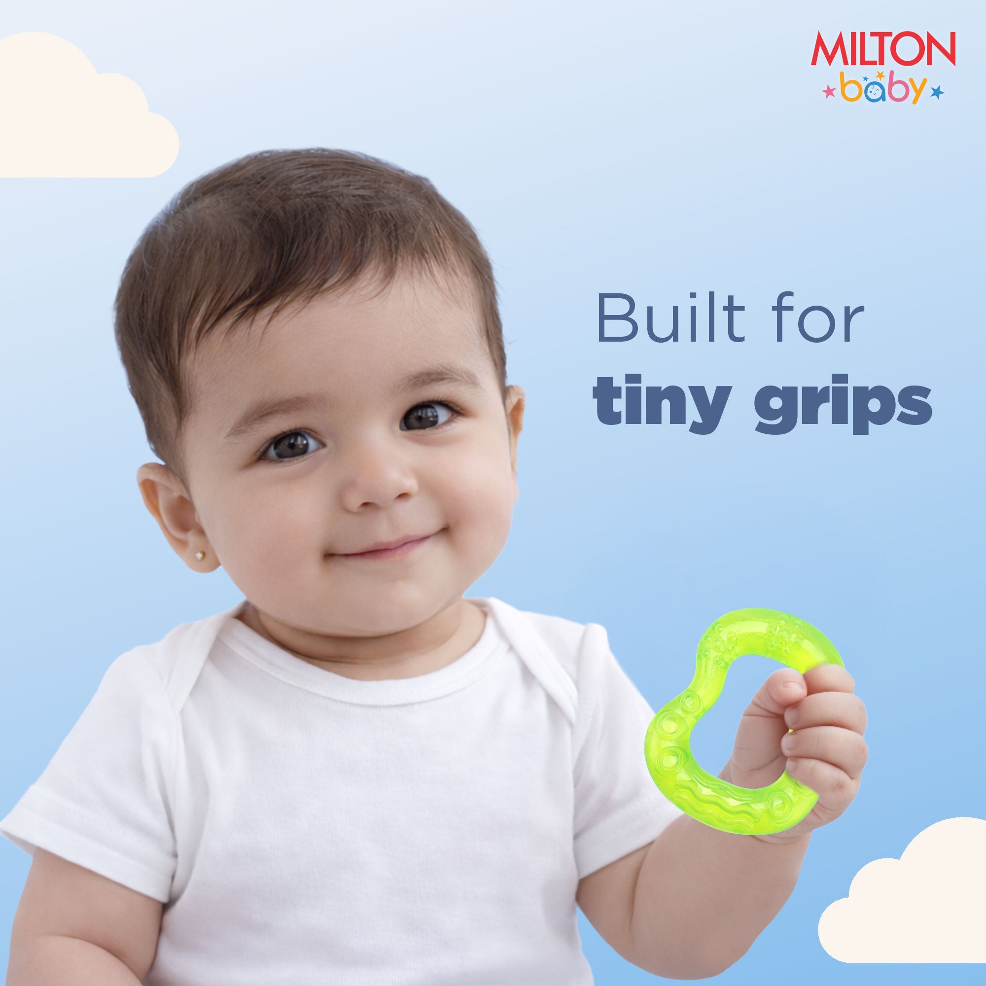 Waterfill Teether 3 Pcs Set For Baby (Milton)