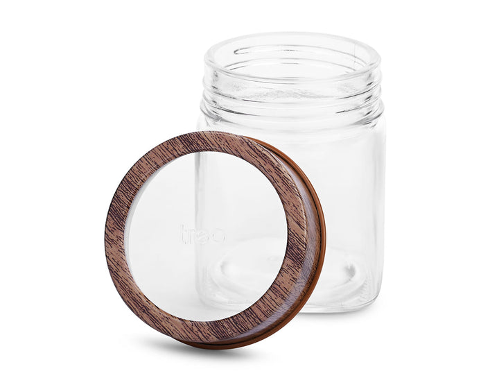 Woody Cube Jar