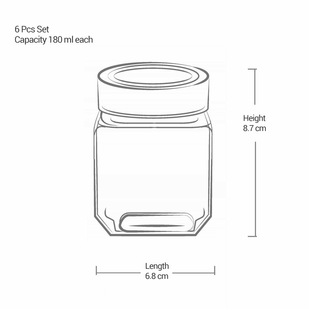 Woody Cube Jar