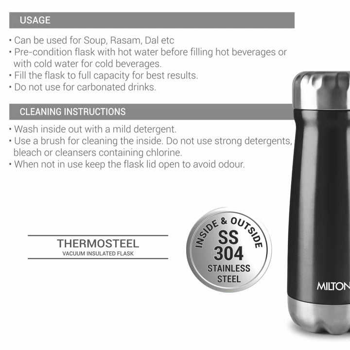 All Rounder Vacuum Insulated Flask by Milton