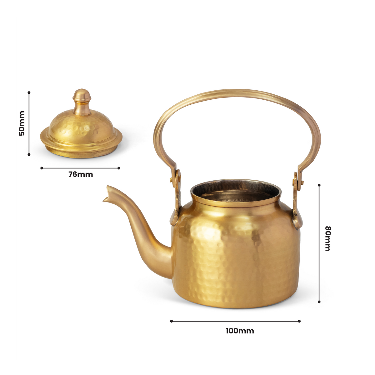 Brass Tea Kettle (Milton Concepts)