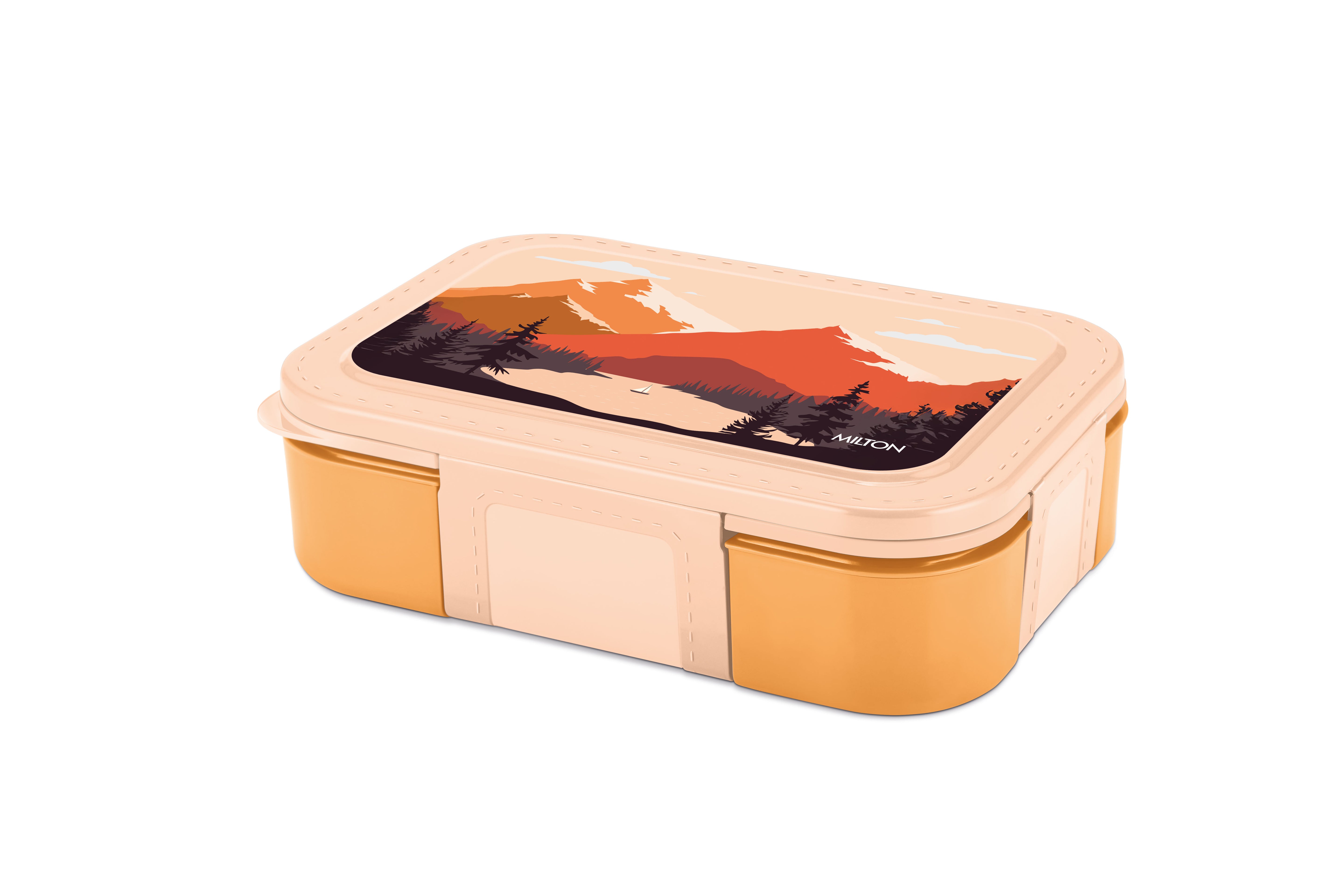 Bravo 2 Steel Thermoware Lunchbox (Milton)