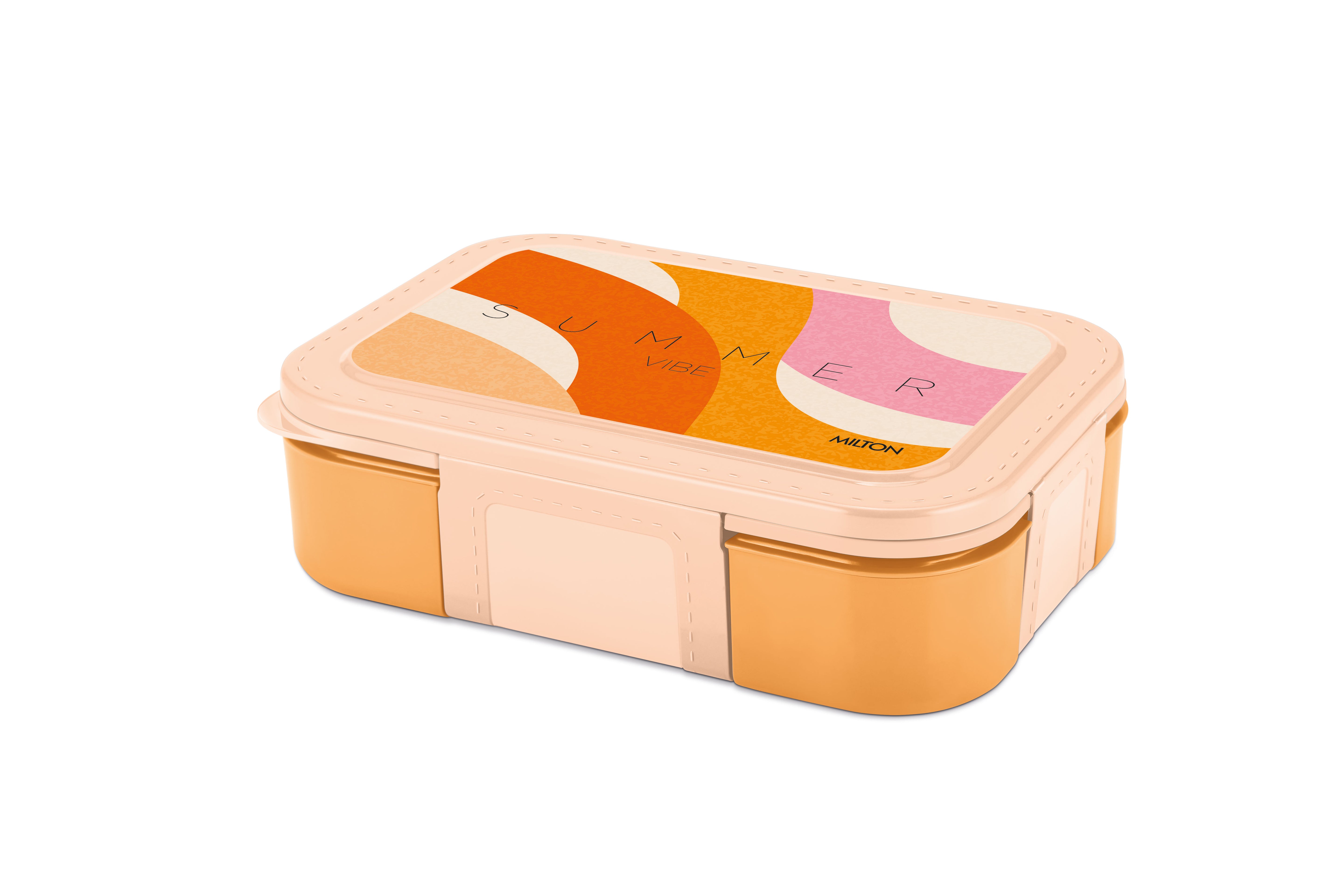 Bravo 3 Steel Thermoware Lunchbox (Milton)