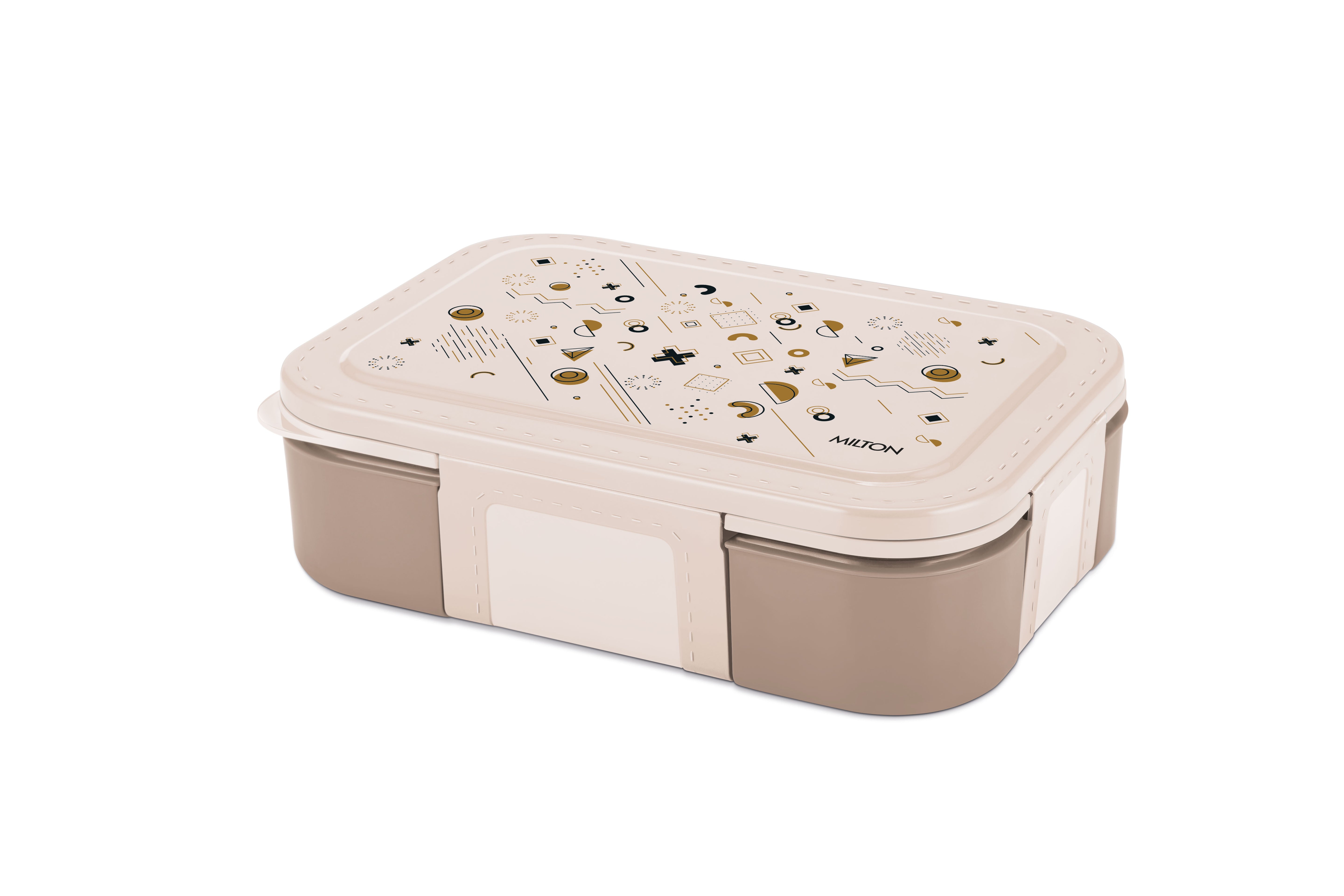 Bravo 3 Steel Thermoware Lunchbox (Milton)