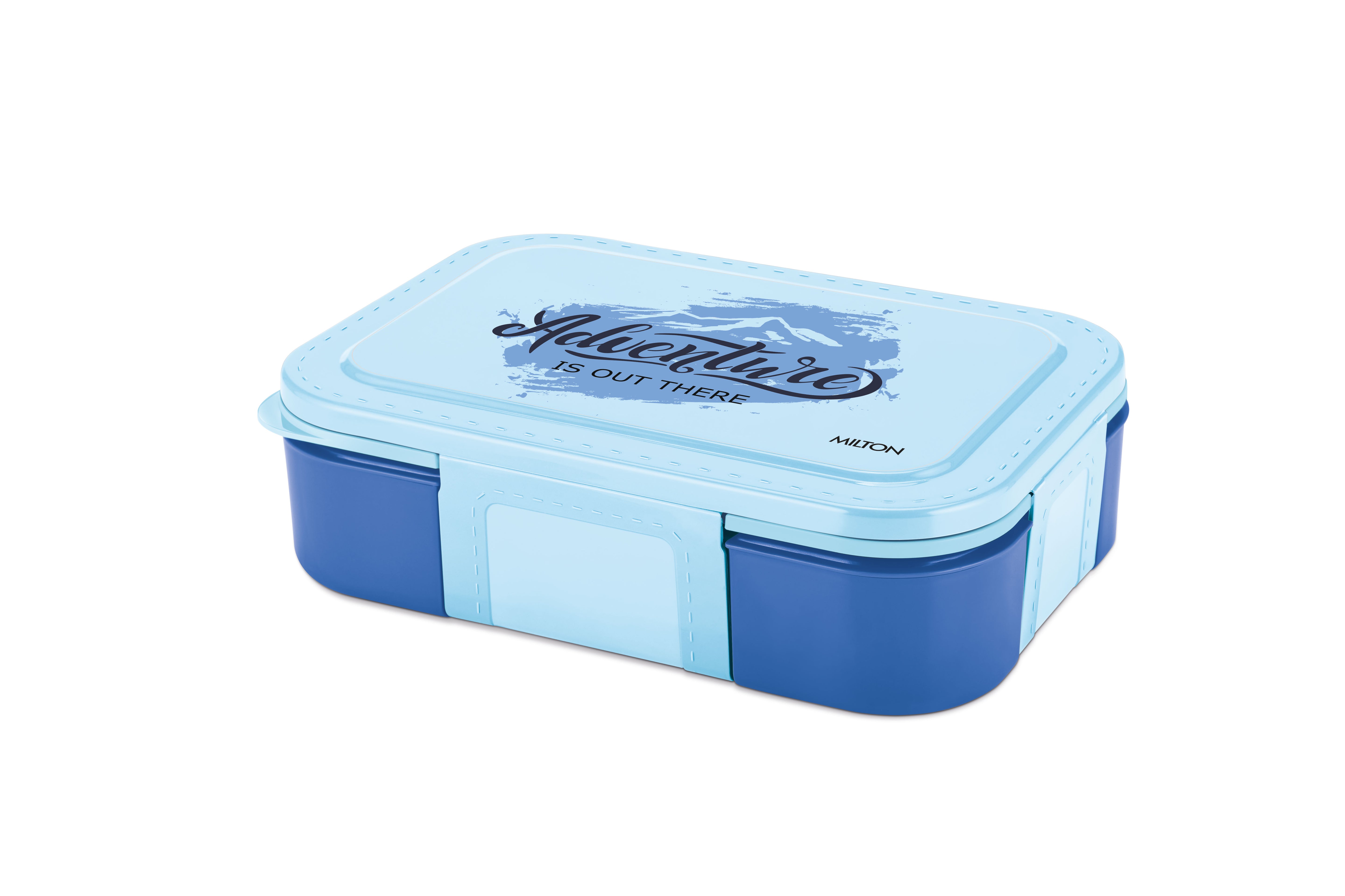 Bravo 3 Steel Thermoware Lunchbox (Milton)