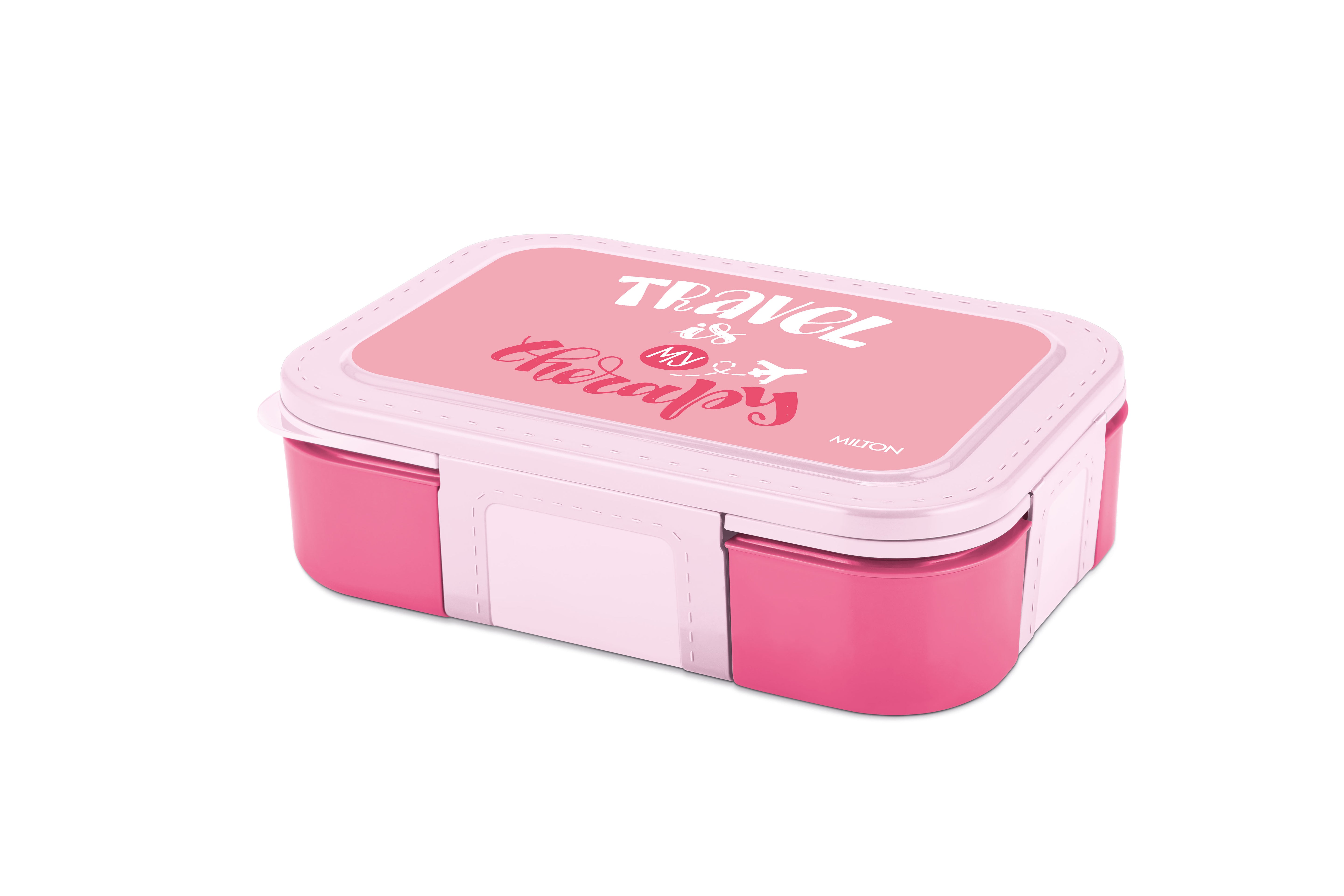 Bravo 3 Steel Thermoware Lunchbox (Milton)