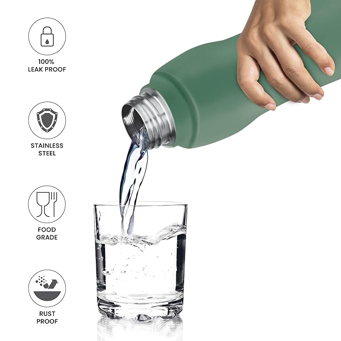 Personalized Elate Stainless Steel Bottle (Milton)