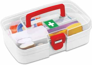 First Aid Box (Milton) - White / Standard / 1 Unit