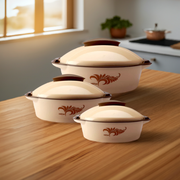 Milton Crisp Deluxe Stainless Steel Casserole