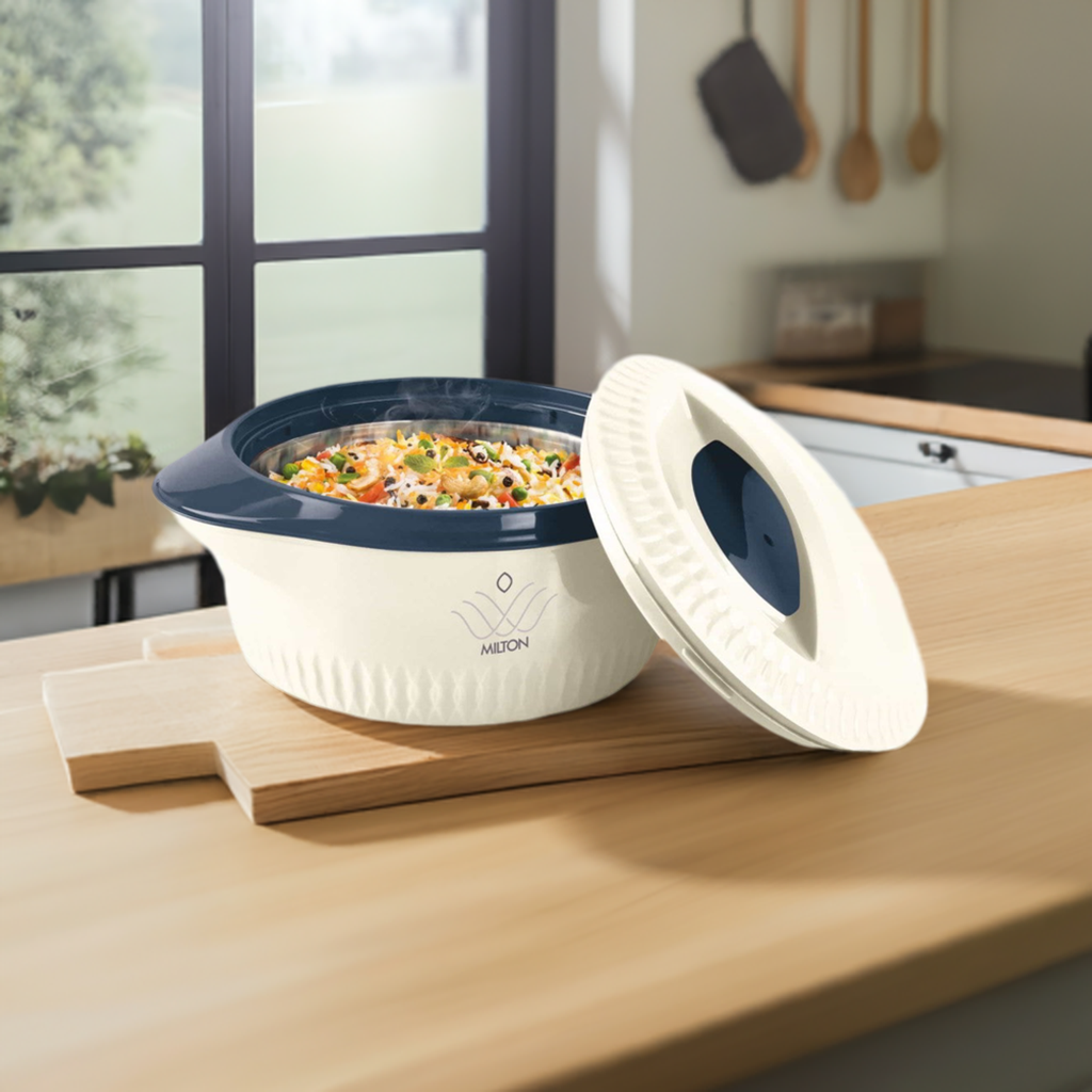 Royal Insulated Casserole (Milton) - Cream / 1000 ml / 1 Unit