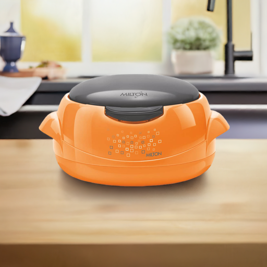 Microwow One Touch Casserole (Milton) - Orange / 1000 ml