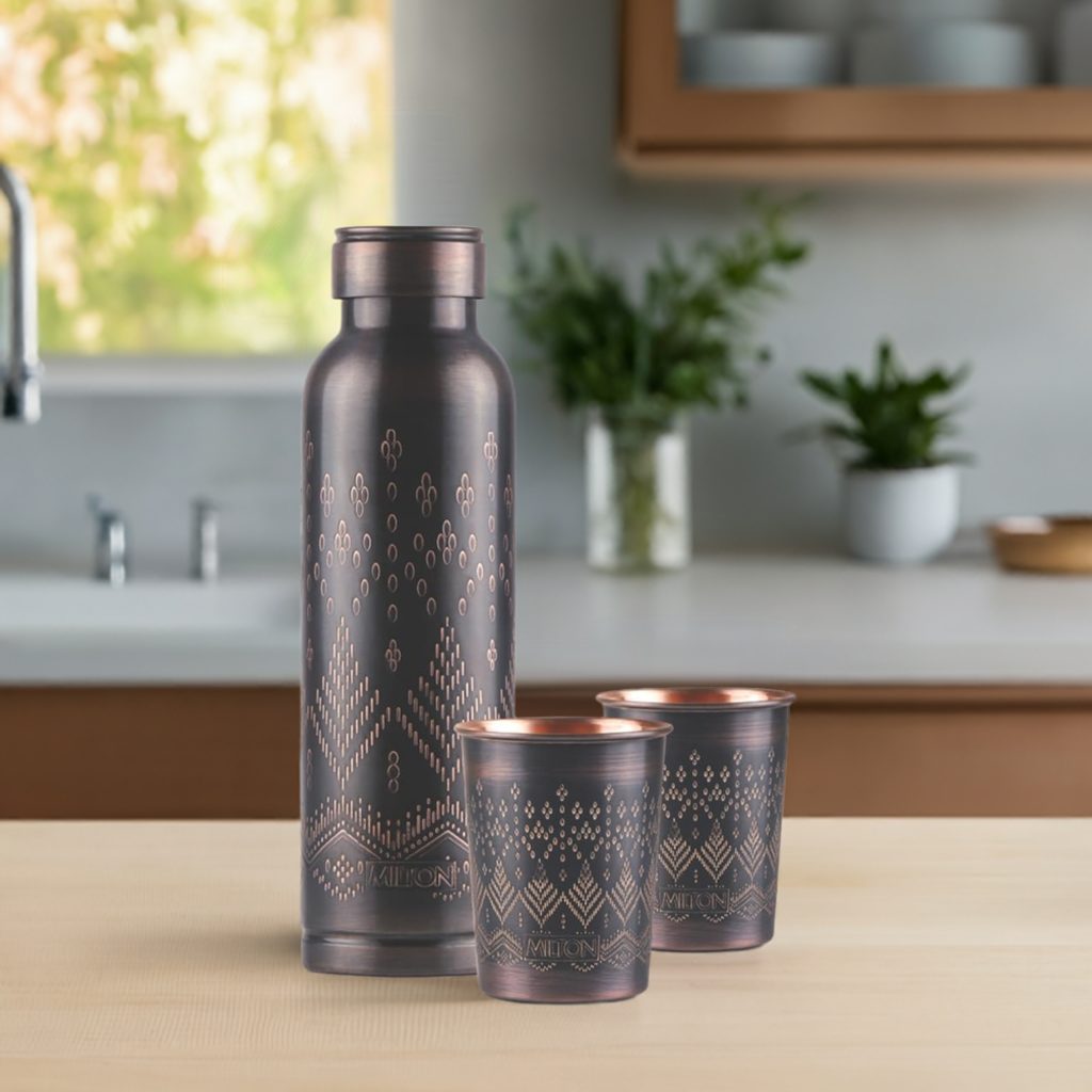 Milton Copper Elegante Bottle Gift Set