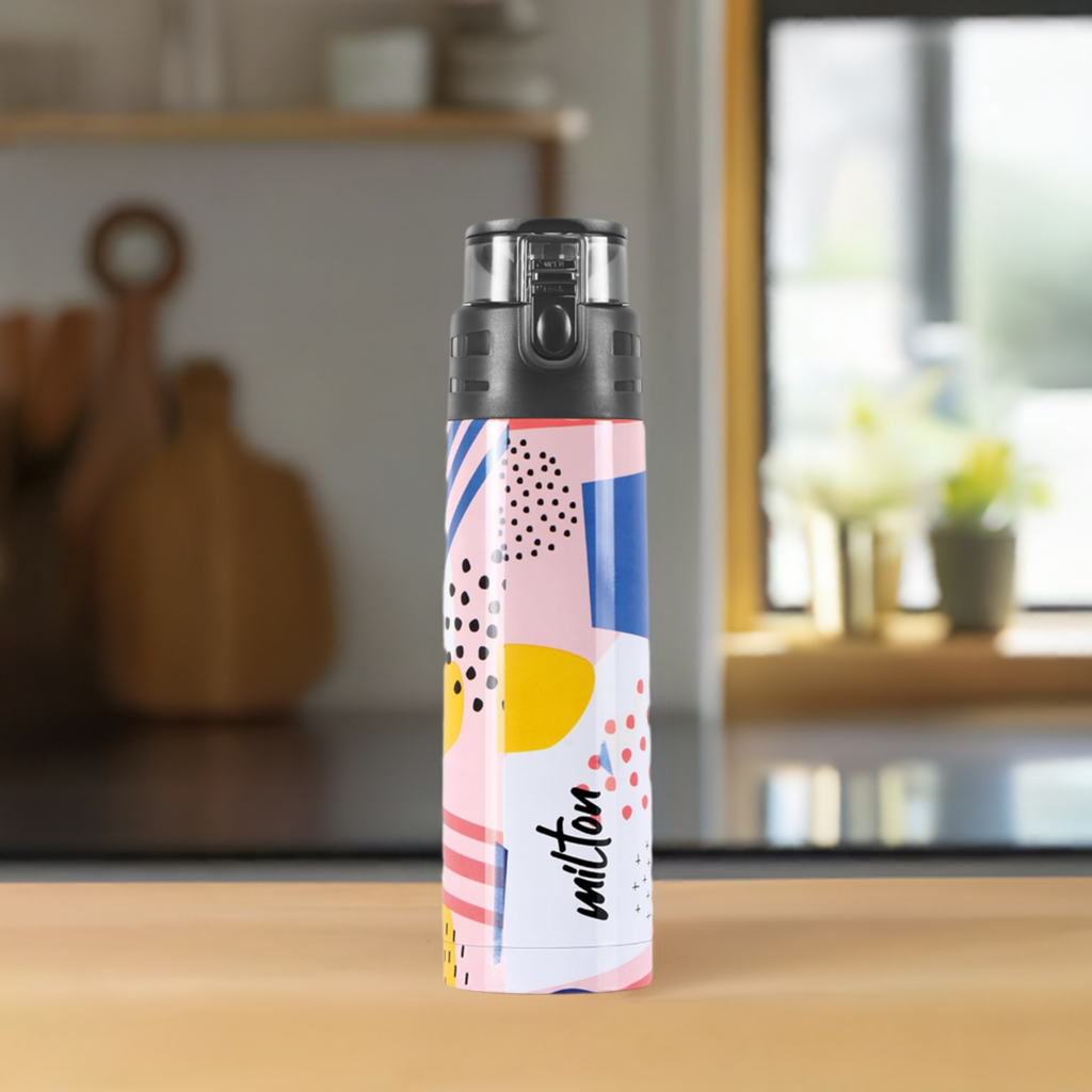 Artesia Thermosteel Bottle (Milton) - White / 500 ml / 1 Unit