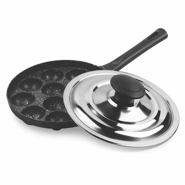 Appam Patra 12 Pit With Ss Lid Granito Non-Indc (Milton Procook)