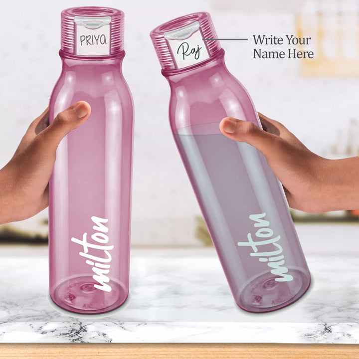 Name Tag Water Bottle