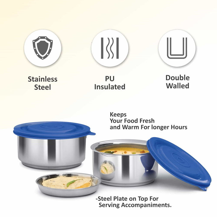 Pasto Lunch Leak Proof Tiffin Box Features